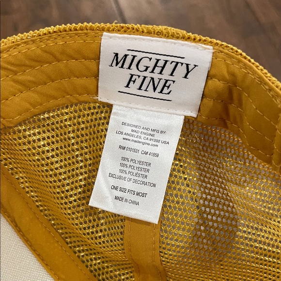 MAD Engine Yellow 'Not My First Rodeo' Hat - Picture 2 of 5